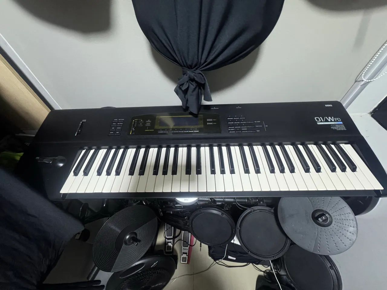 ? Teclado Korg 01/W FD - Workstation Profissional