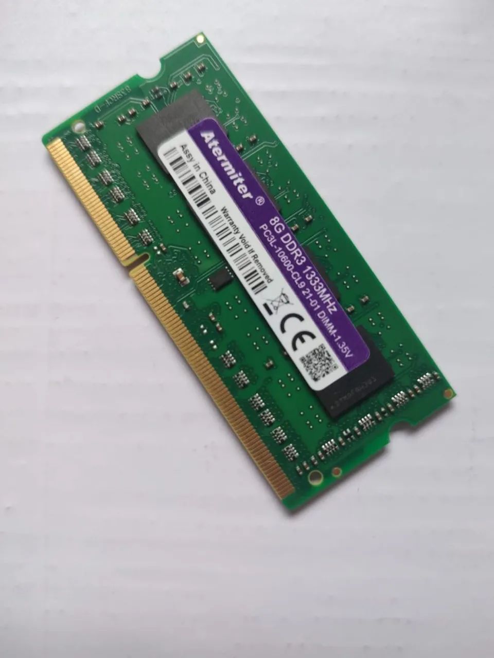 Memória ram 8Gb ddr3 1333Mhz Atermiter para notebook