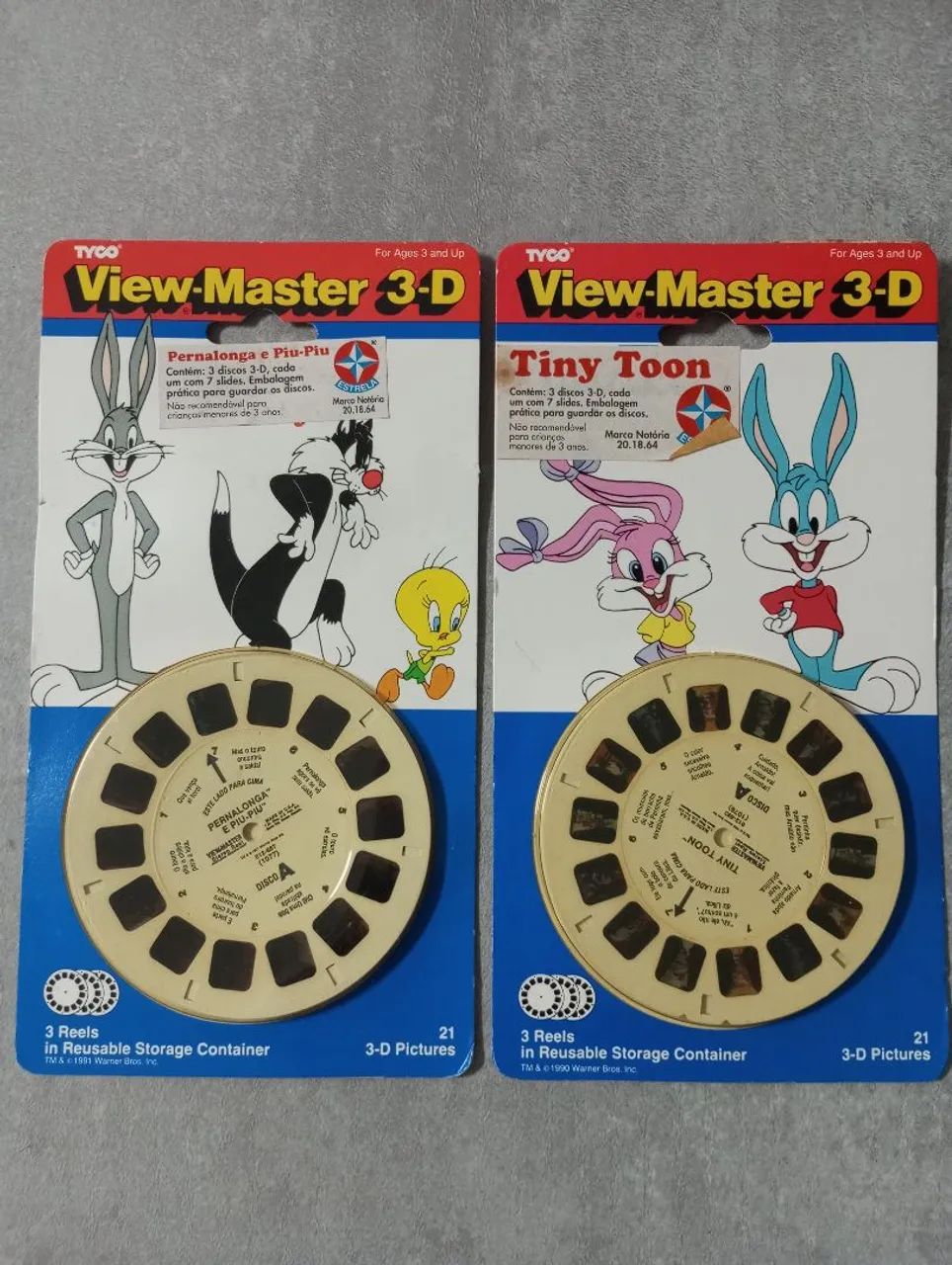 Par de filmes View Master - Estrela 