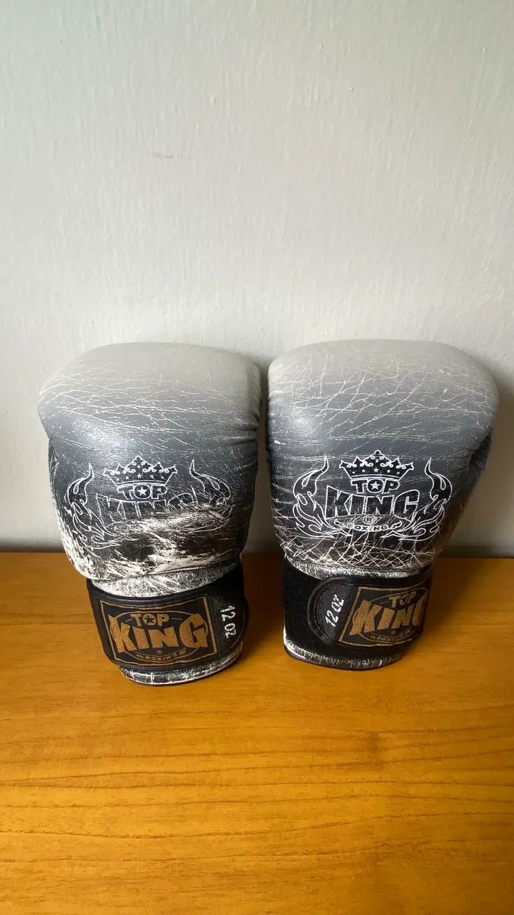 Luva Top King Boxe Muay Thai - Foto 2