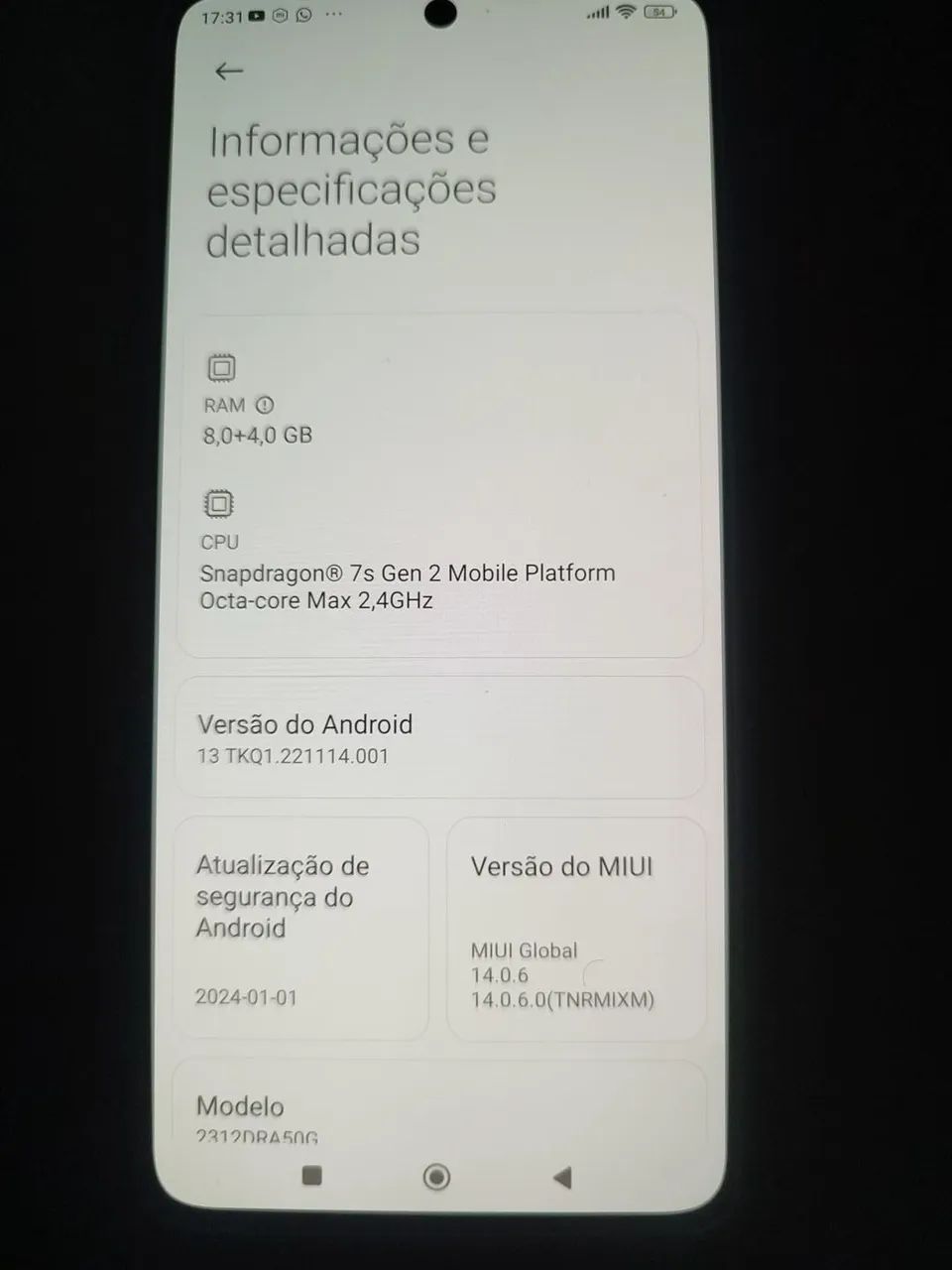 Celular Note 13 pró Venda ou troca. - Foto 4