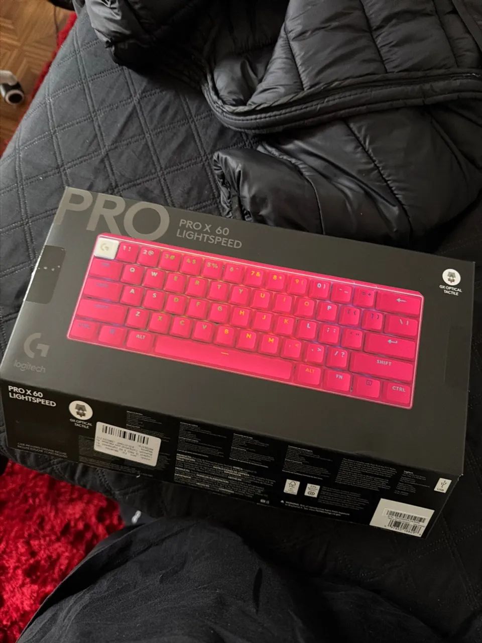 TECLADO GPRO X 60% ROSA  - Foto 2