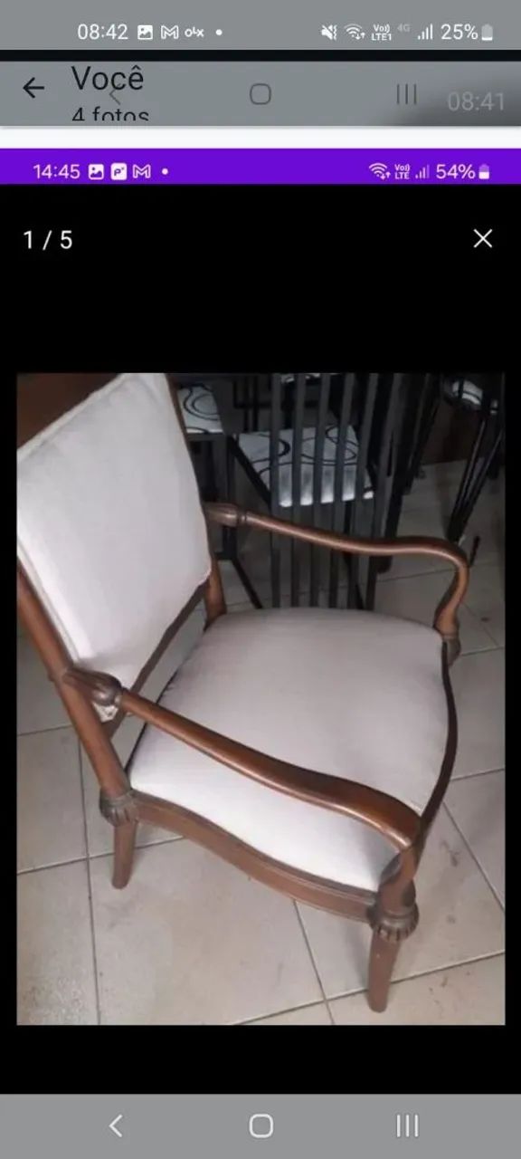 Poltrona luxo casa decor império parma c/entrega 