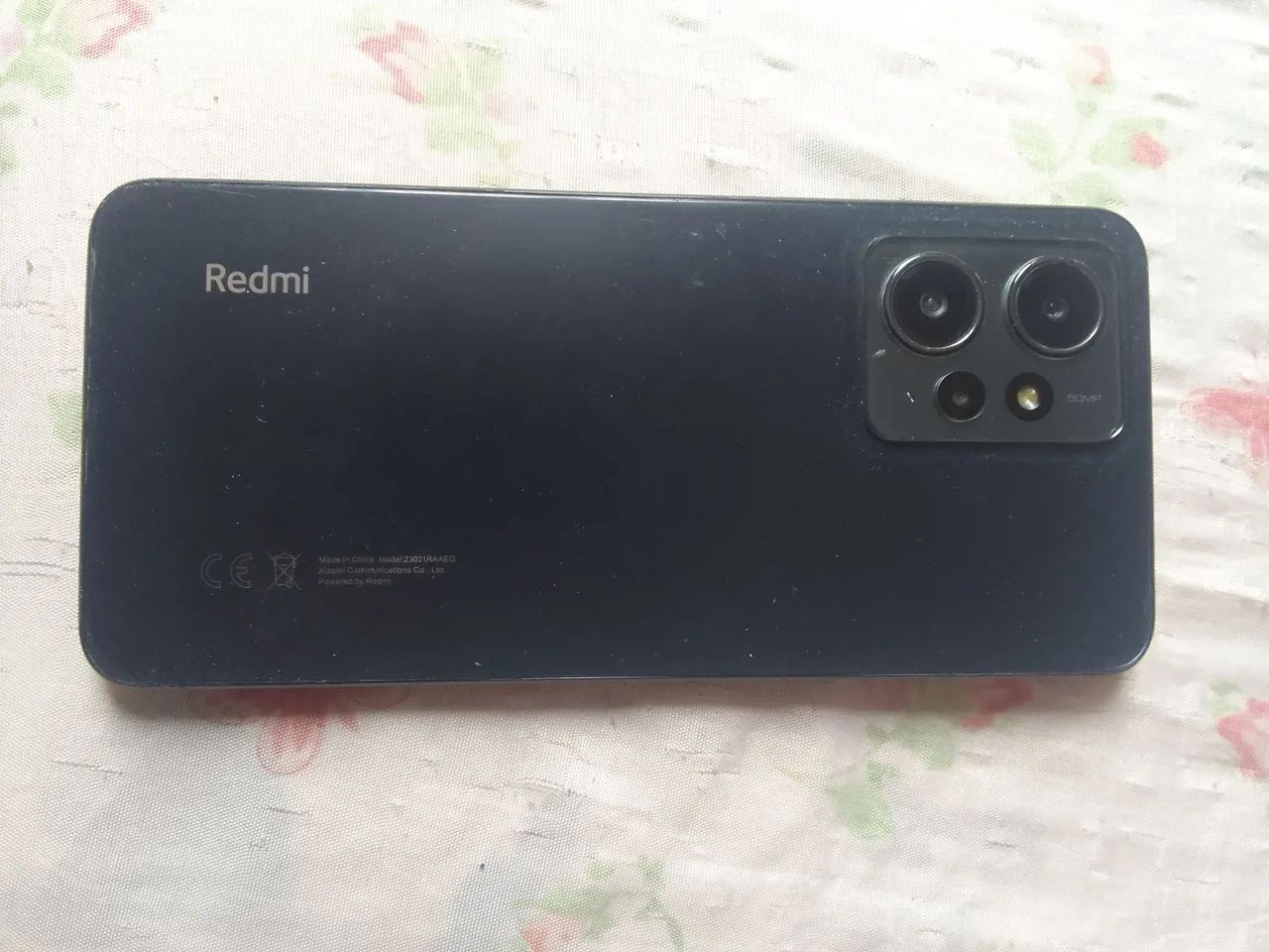 XAOMI NOTE 12  PRETO AZULADO 