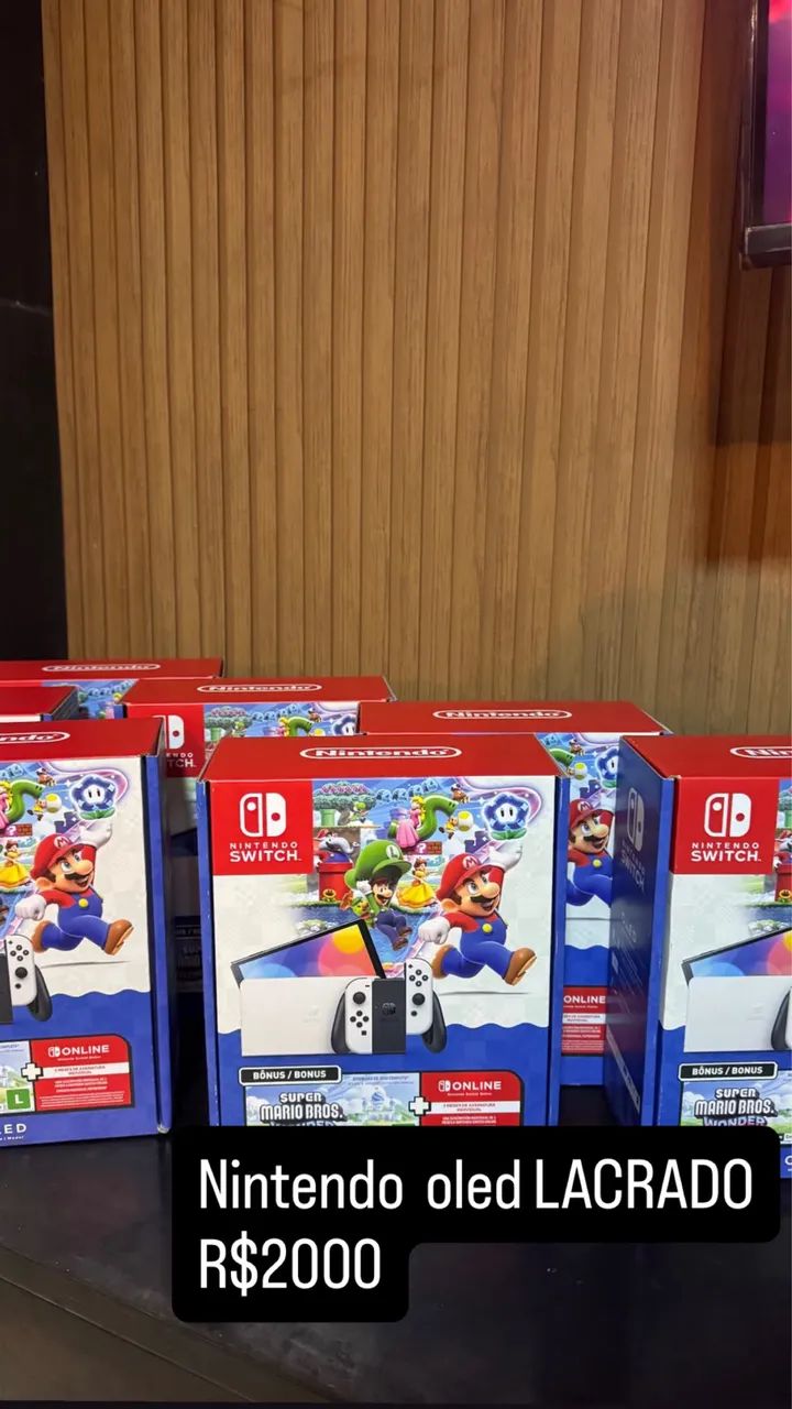 NINTENDO SWITCH OLED LACRADO