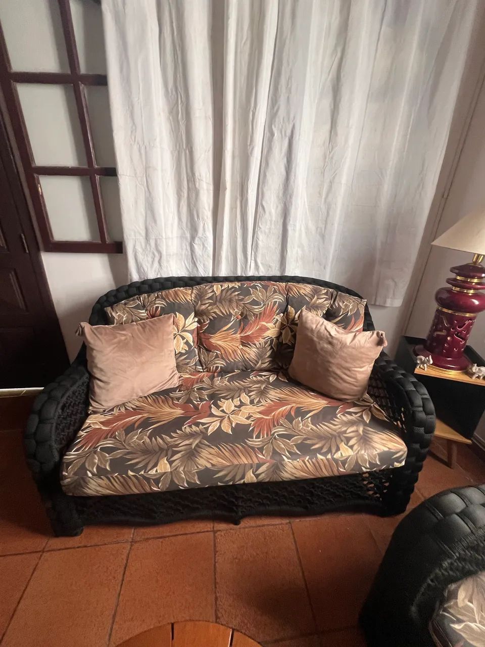 Conjunto de sala em corda náutica  - Foto 3