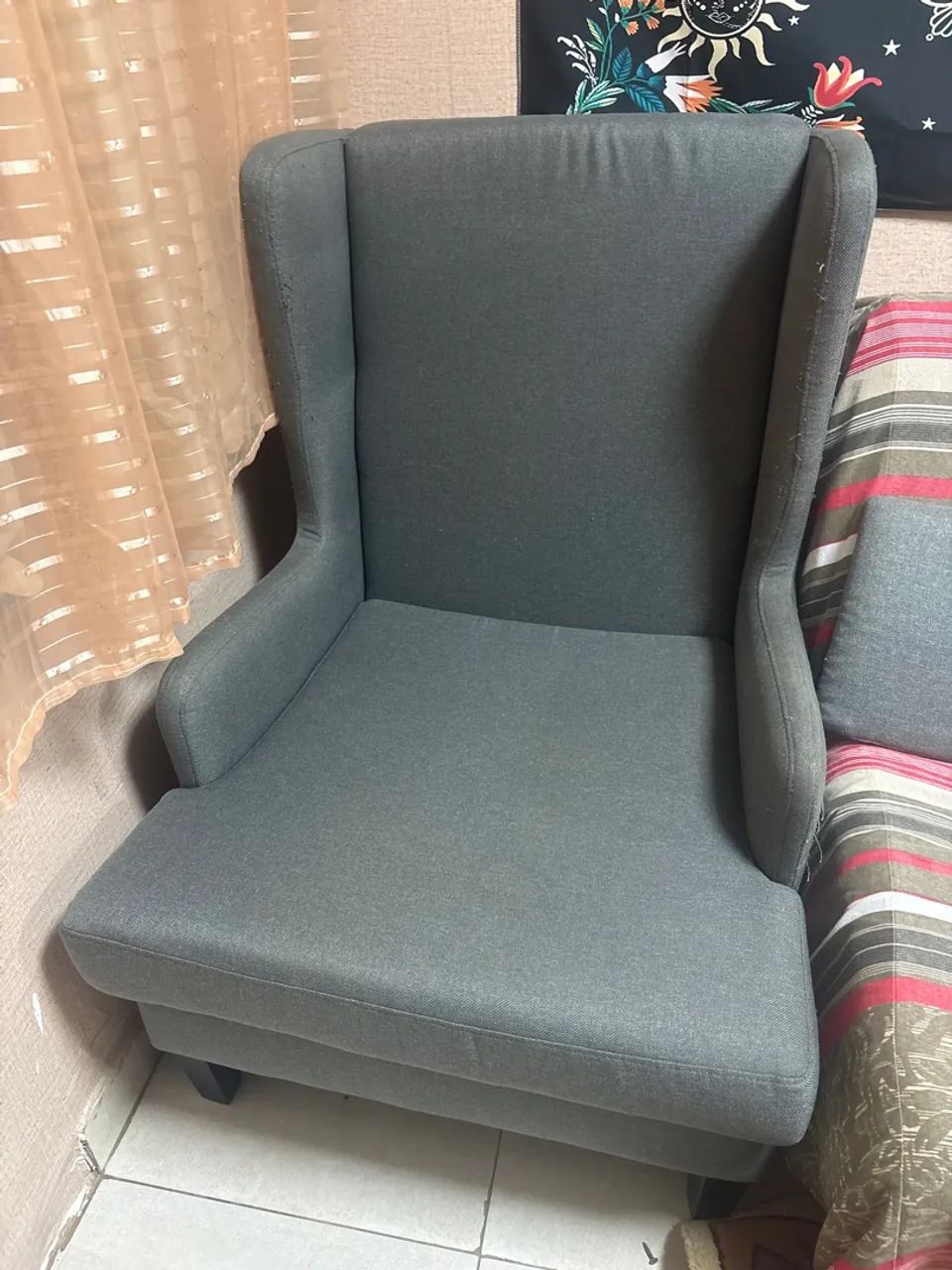 Poltrona TOK STOK cinza linda