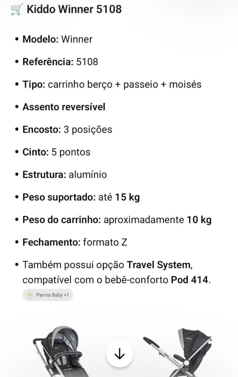 Carrinho de bebê 