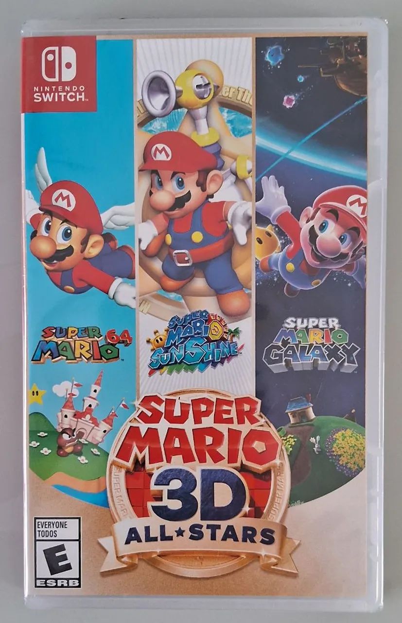 Super Mario 3D All Stars Nintendo Switch Lacrado!!! - Jogos de