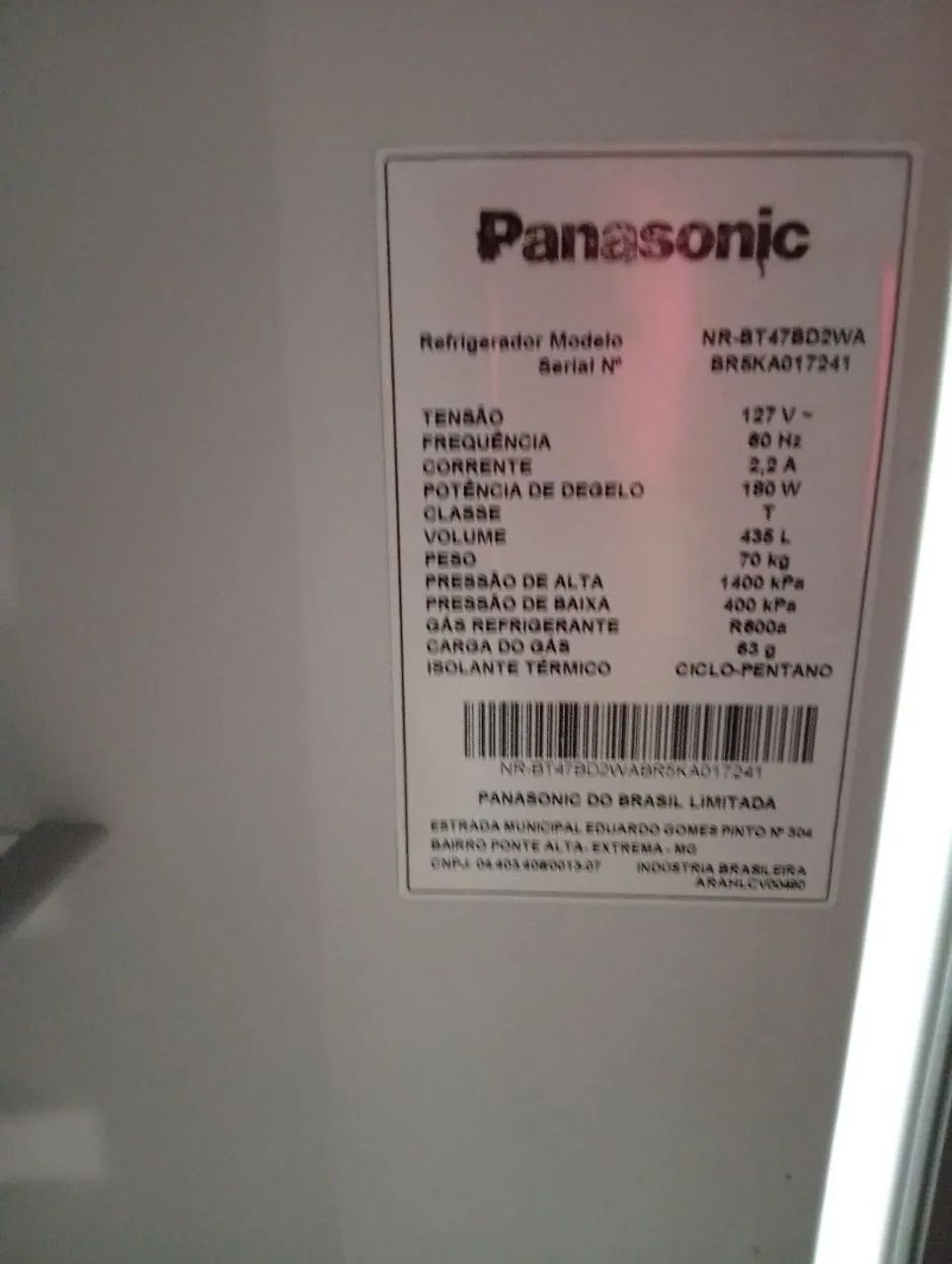 Geladeira Panasonic  - Foto 2