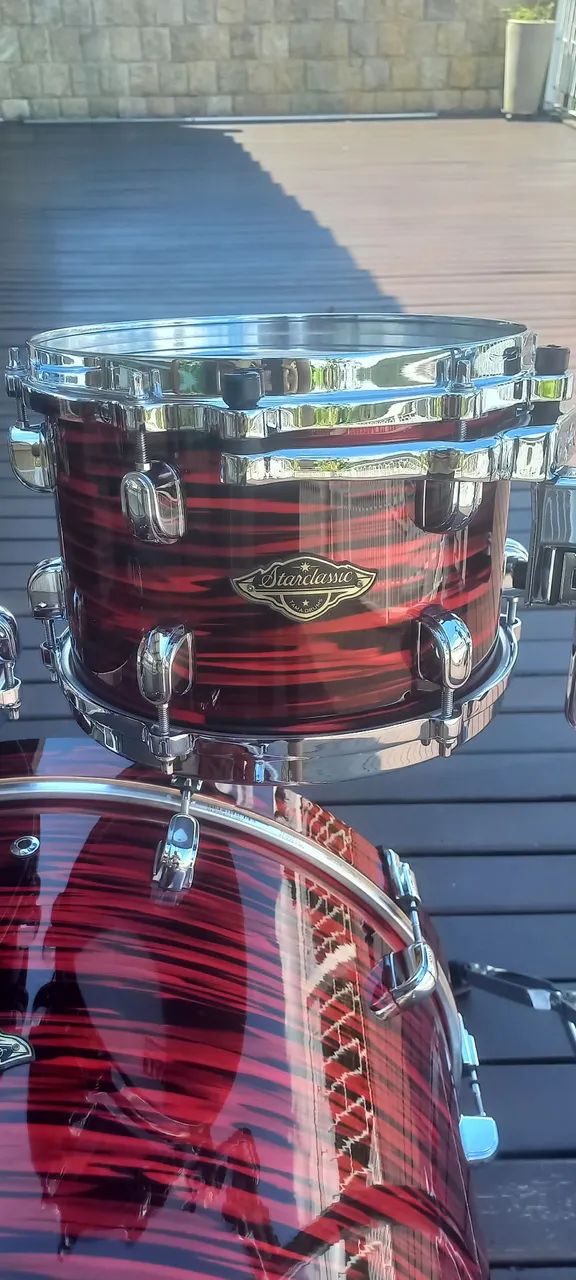 Bateria Tama Starclassic Walnut - Foto 4