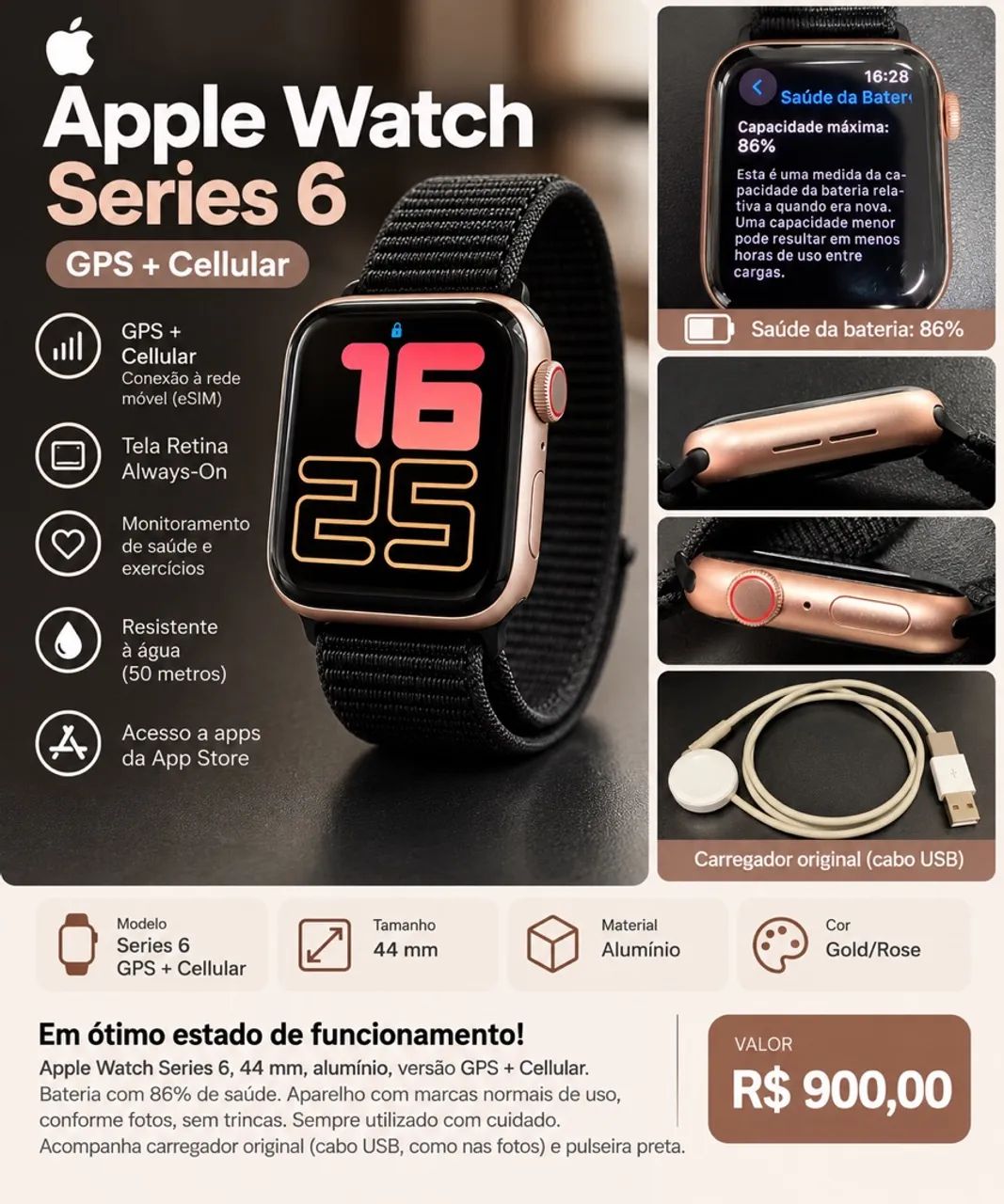 Apple Watch Série 6 