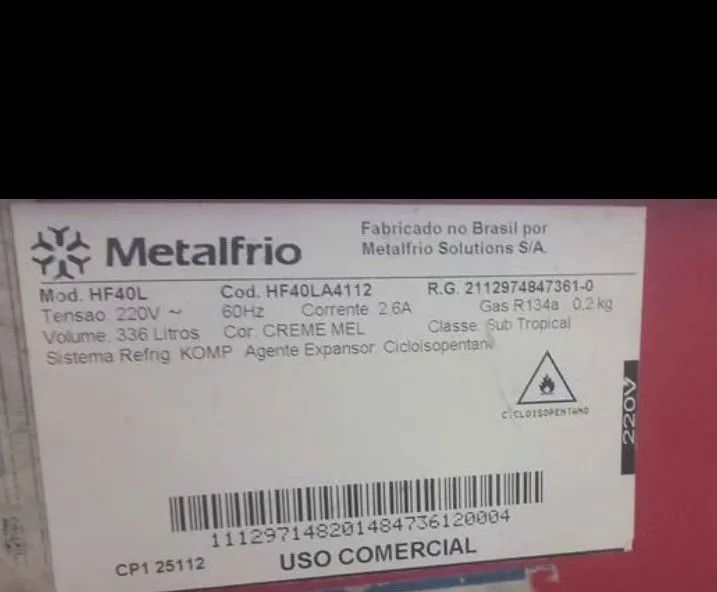 Frezer metalfrio  - Foto 4
