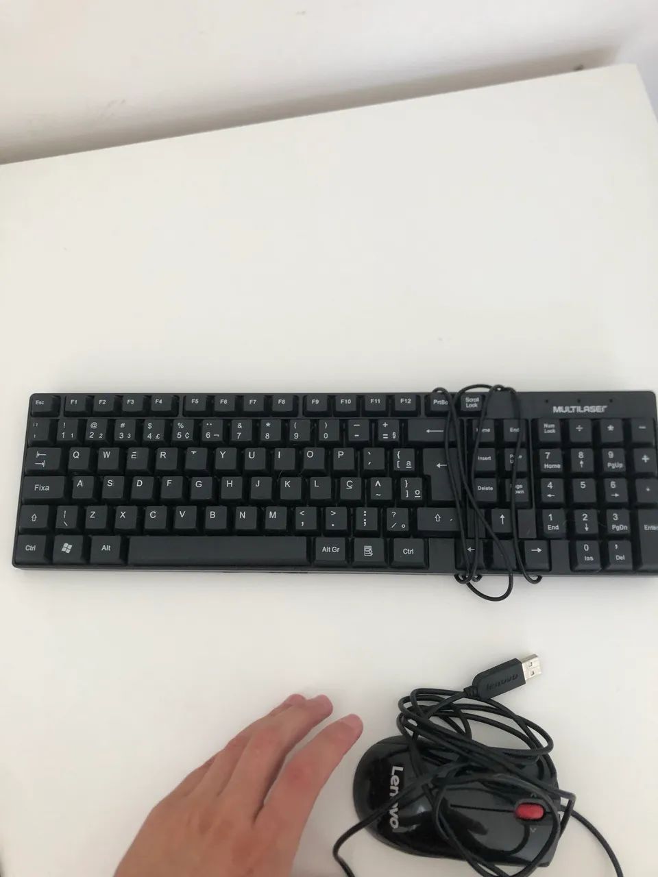 Kit Teclado Multilaser + Mouse Lenovo - Perfeito para Trabalho e Estudos - Foto 4