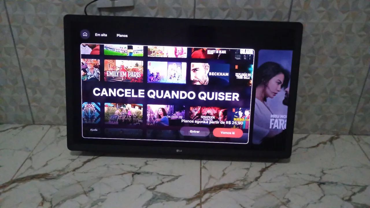 Tv LG 32 polegadas smart LG chanels  - Foto 4