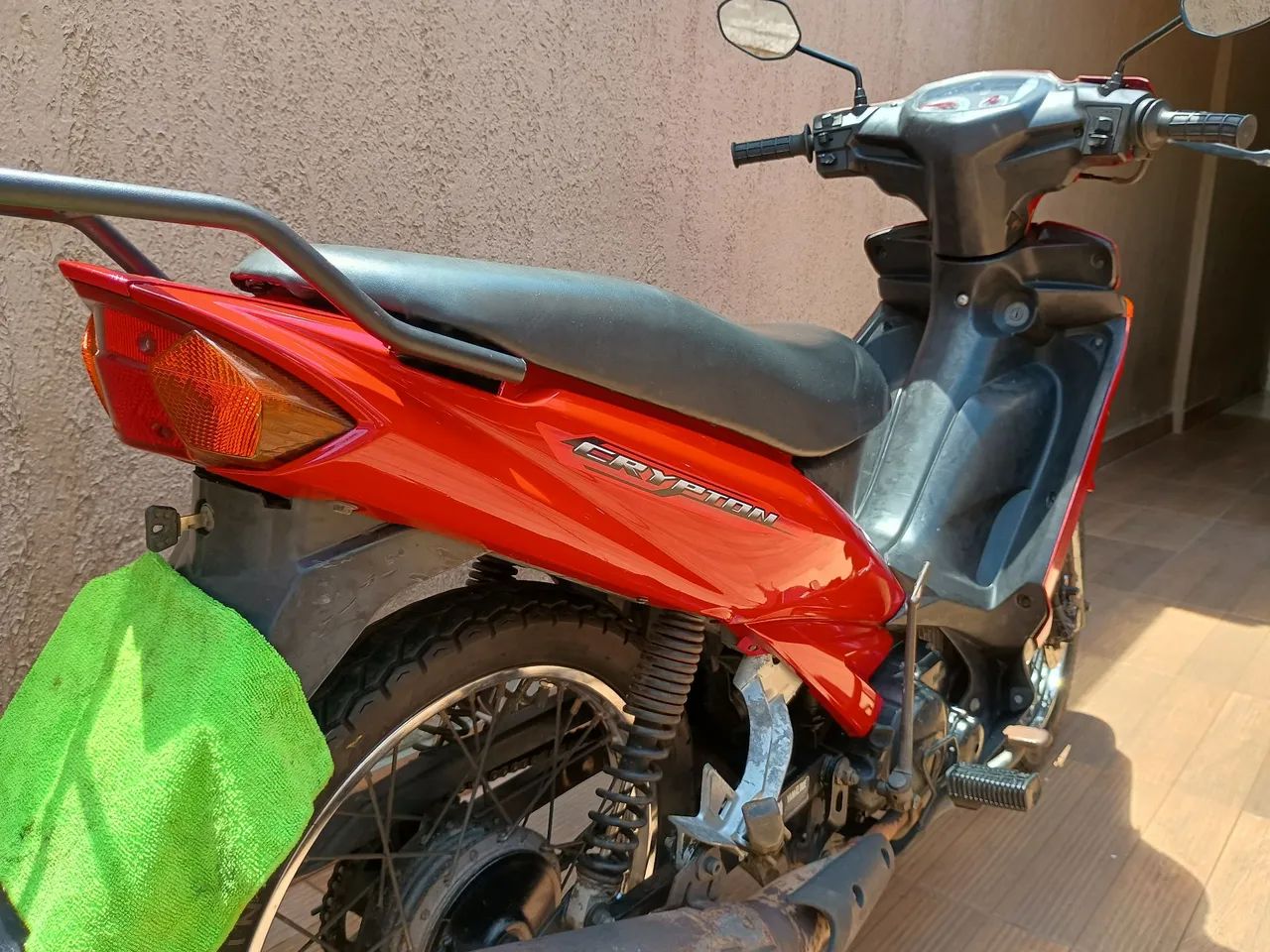 Yamaha crypton  115 cilindrada