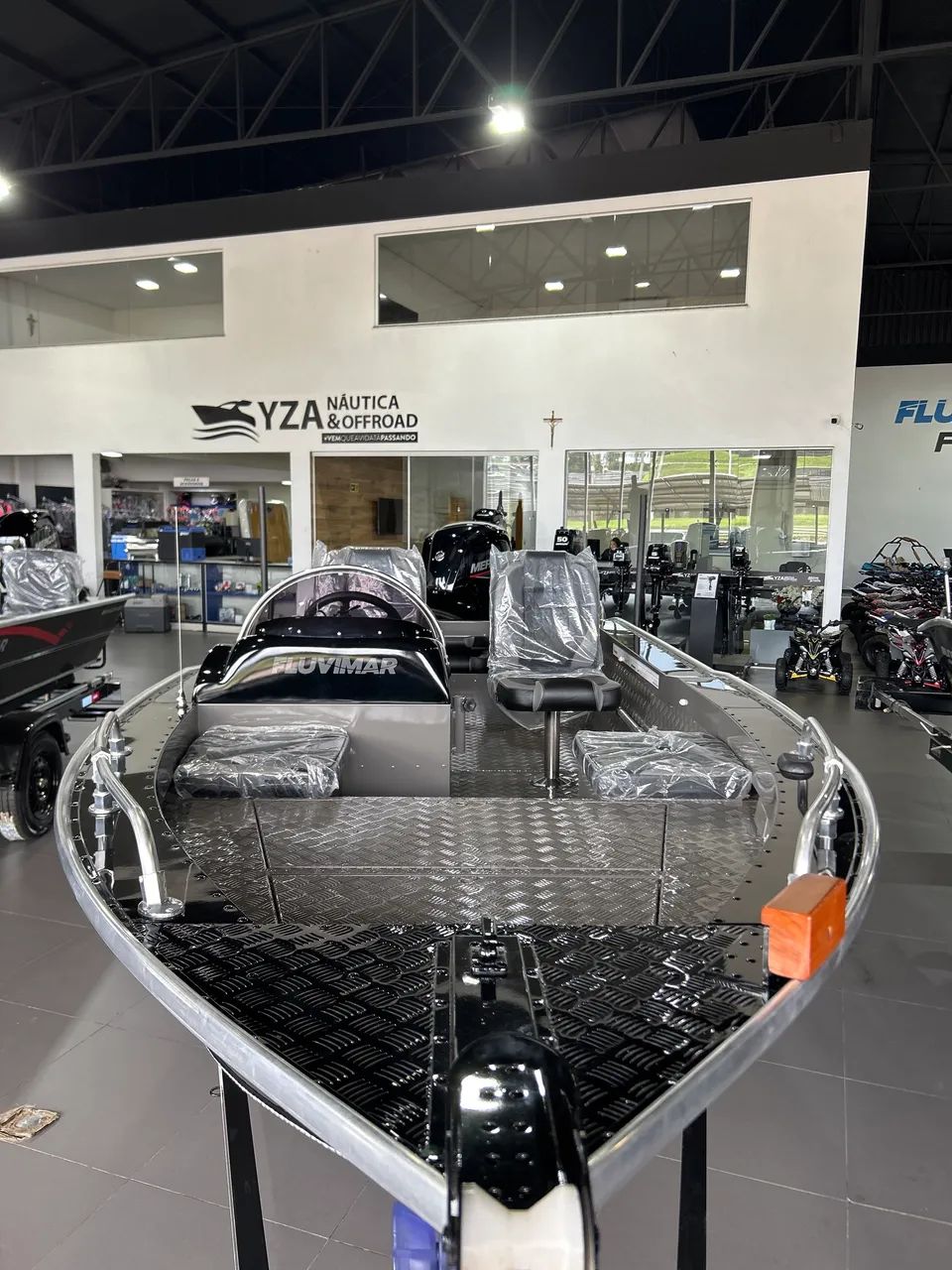 Lancha Fluvimar Cherokee 180 + 100hp - Foto 2