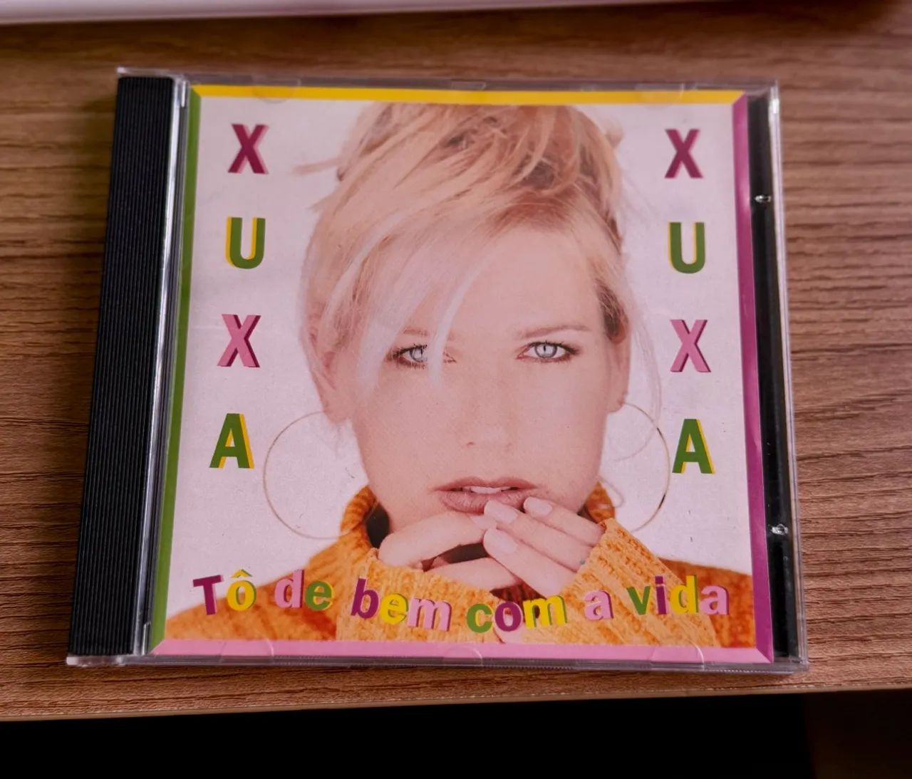 CD Xuxa - Tô de bem com a vida 1996 novo