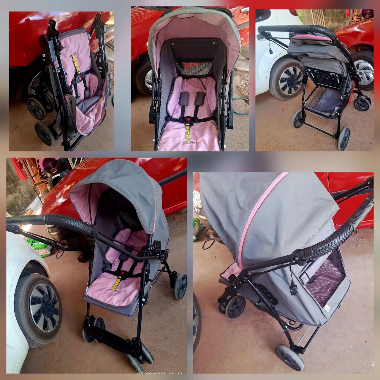 Carrinho de bebê Galzerano