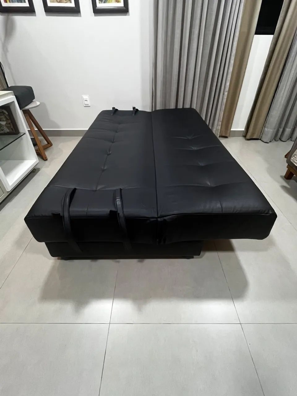 Sofá -Cama 3 lugares Retrátil loja/fabricaçao Mannes Store - Foto 3