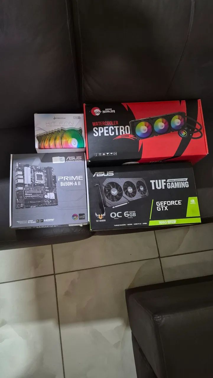 PC - Computador Gamer AM5/DDR5 - Pouco usado - Foto 5