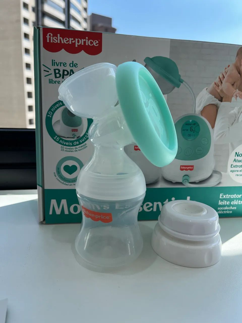 Extrator de leite elétrico - fisher price moms essentials - Foto 3