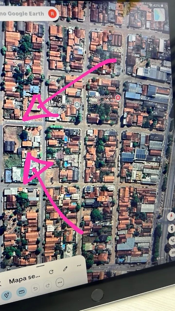 04 Lotes de Esquina Residencial no Centro de Guaraí 1.400mt - Foto 3