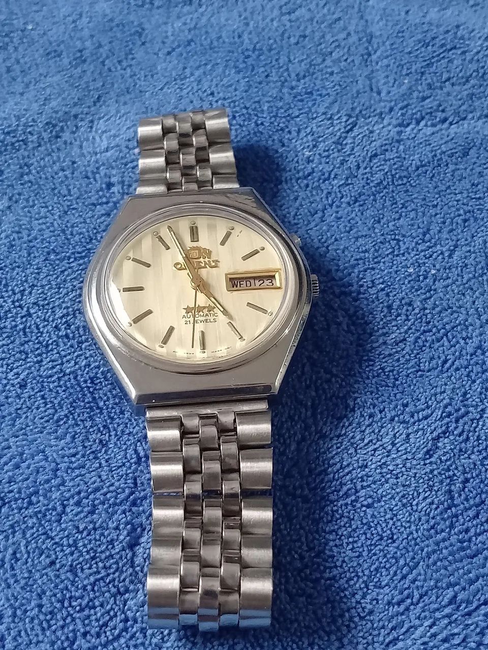 Orient três estrelas automático 1989 - Foto 3