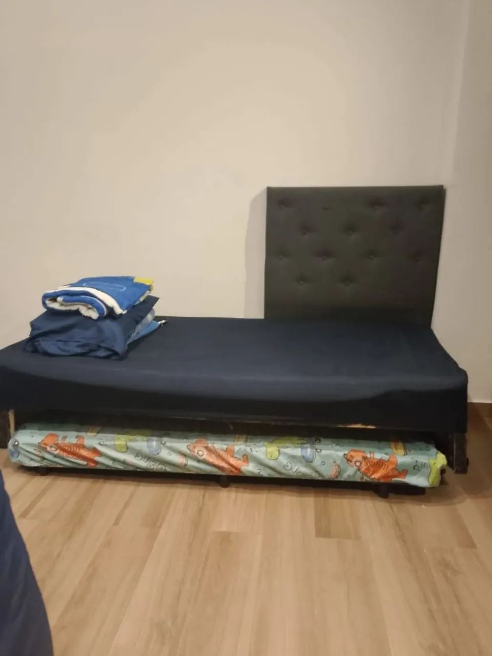 Bicama marca bamboo com cabeceira suede - Foto 3