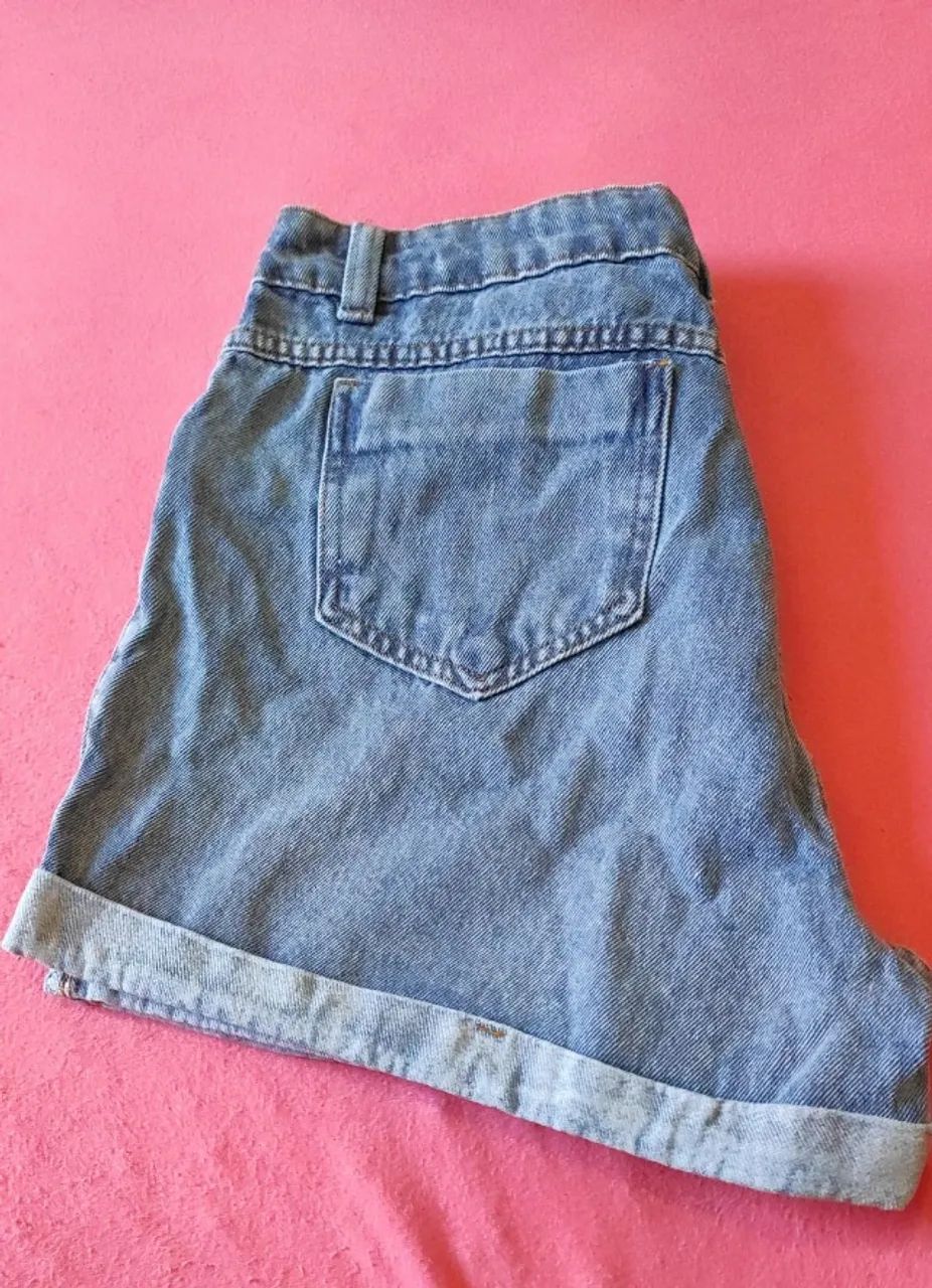 Shorts Jeans Feminino- Tamanho 44 - Foto 3
