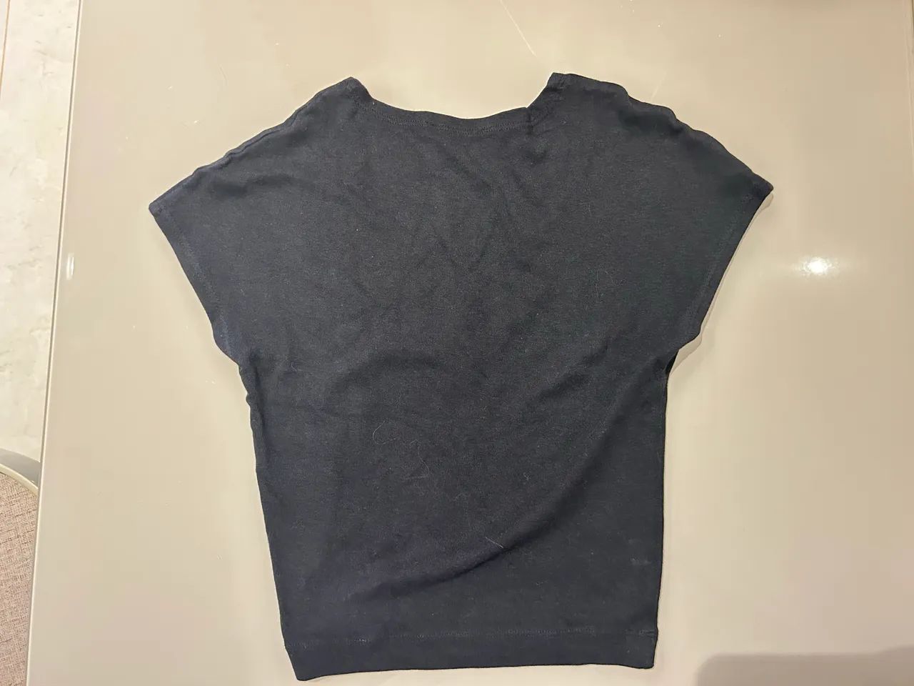 Camiseta preta ZARA  - Foto 2