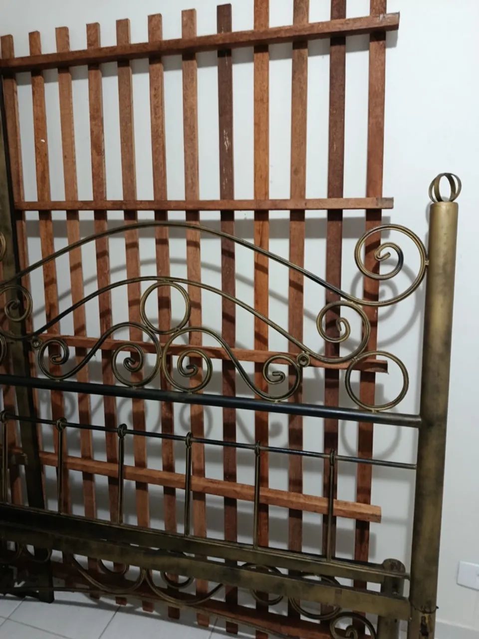 Cama casal de ferro - Foto 4