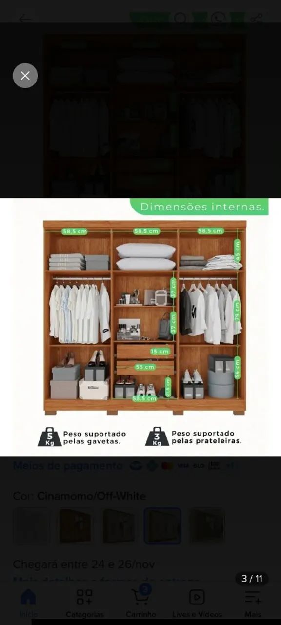 Guarda-roupa<br> - Foto 3