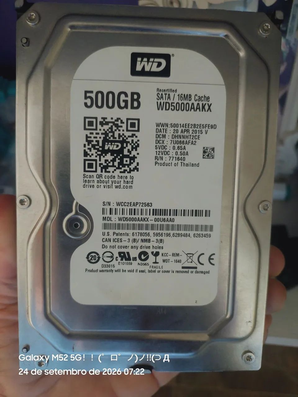 HD 500 gb