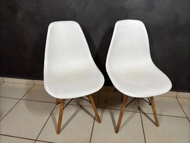 CADEIRAS CHARLES EAMES EIFFEL WOOD 4 UNIDADES - Foto 3