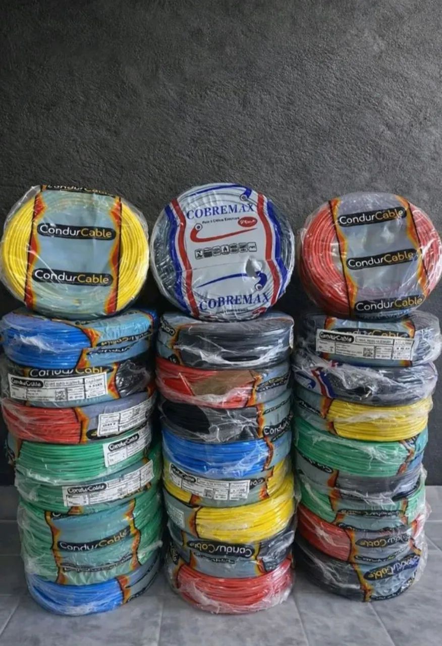 Fios elétricos para tomadas e lâmpadas.  - Foto 2
