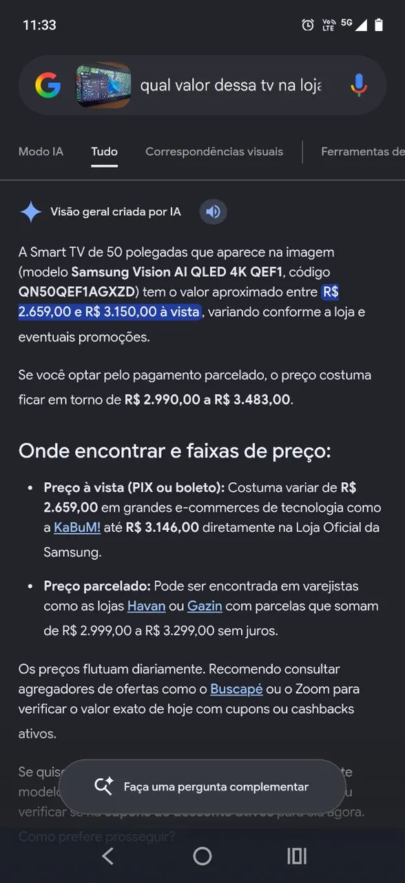 SMART TV 50 , Samsung Vision 4k - Foto 2