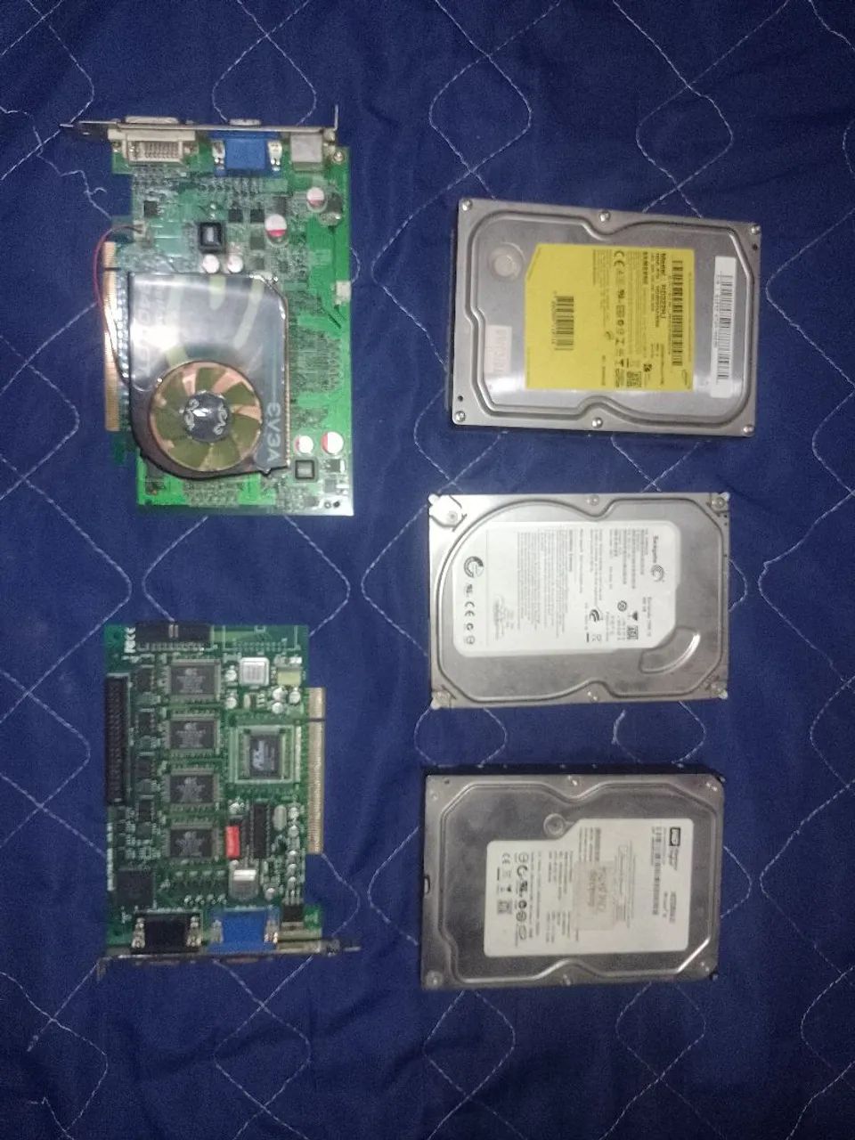 Peças de computador, usadas e antigas, para testes - Foto 2
