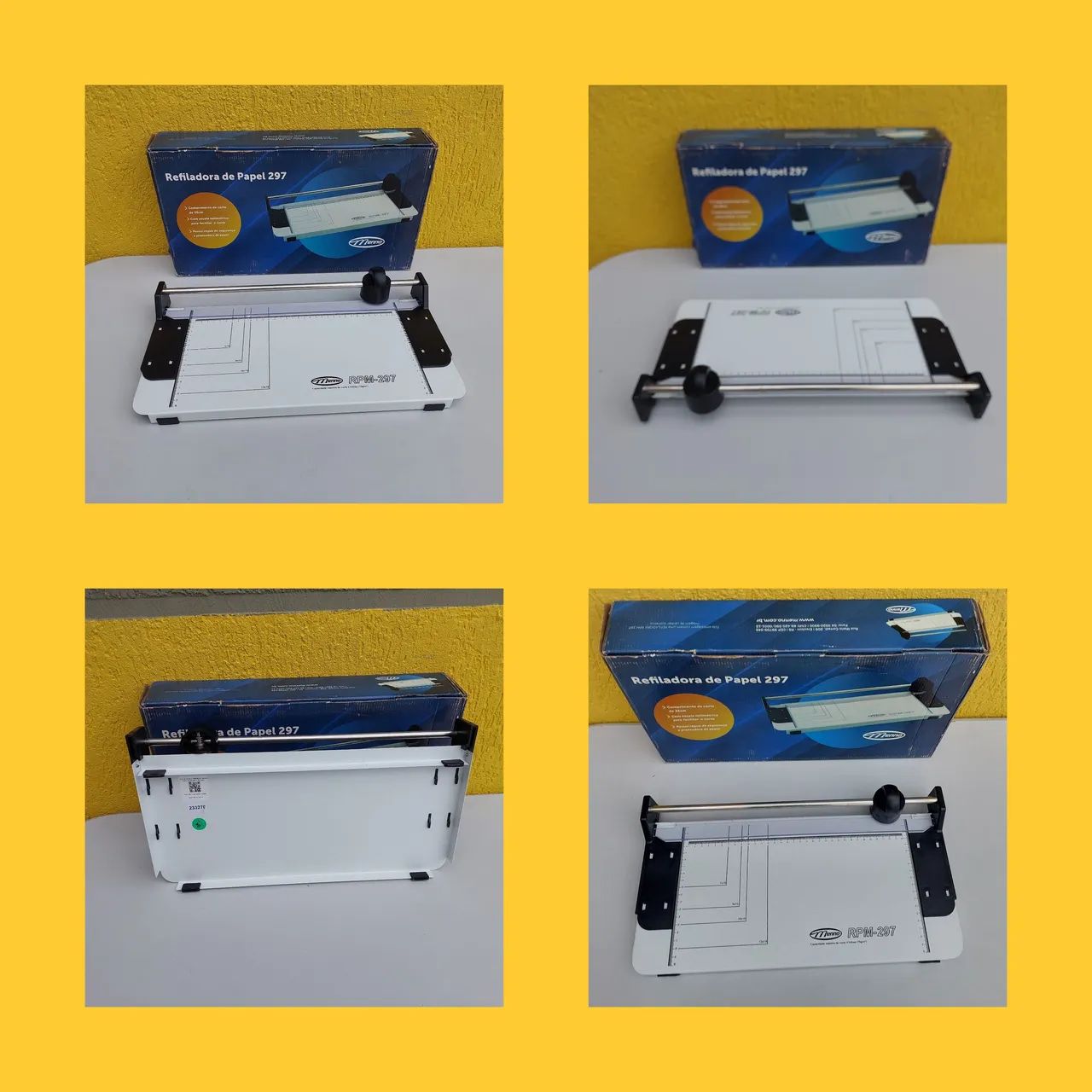 Refiladora de papel