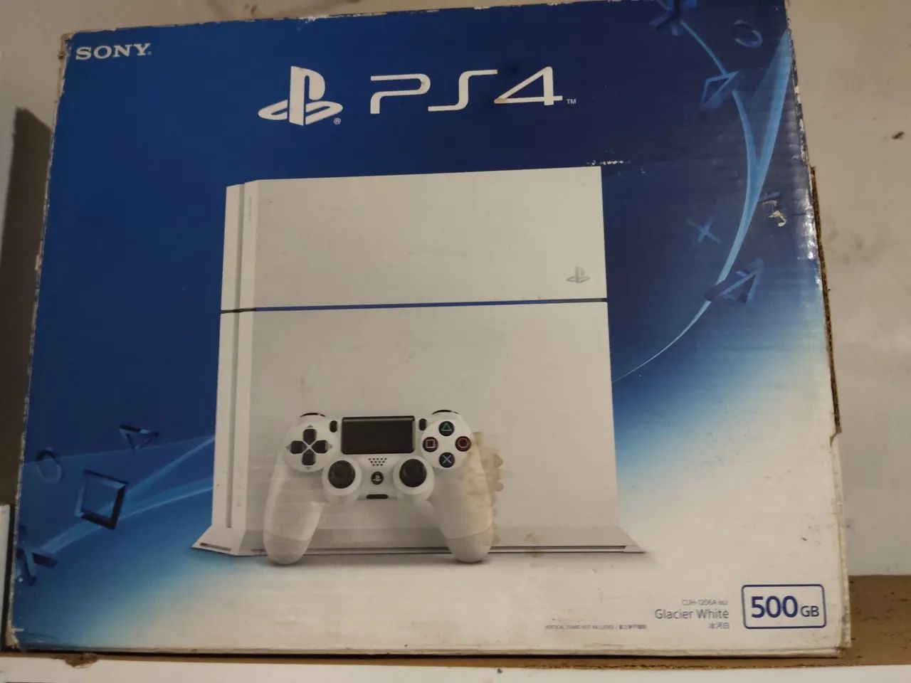 Caixa Ps4 Com Berço sem manuais