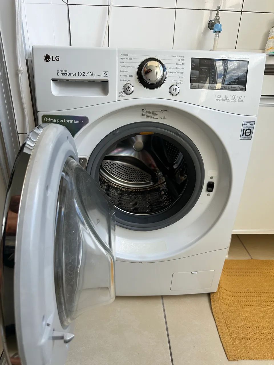 MÁQUINA LAVA E SECA LG 10kg - Foto 3
