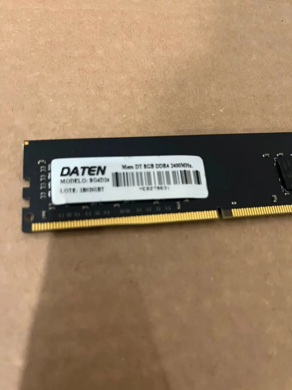 Memória ram 8gb