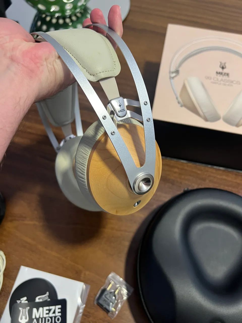 Headphone Meze 99 Classics - Edição Limitada Maple Silver (Branco) - Foto 4