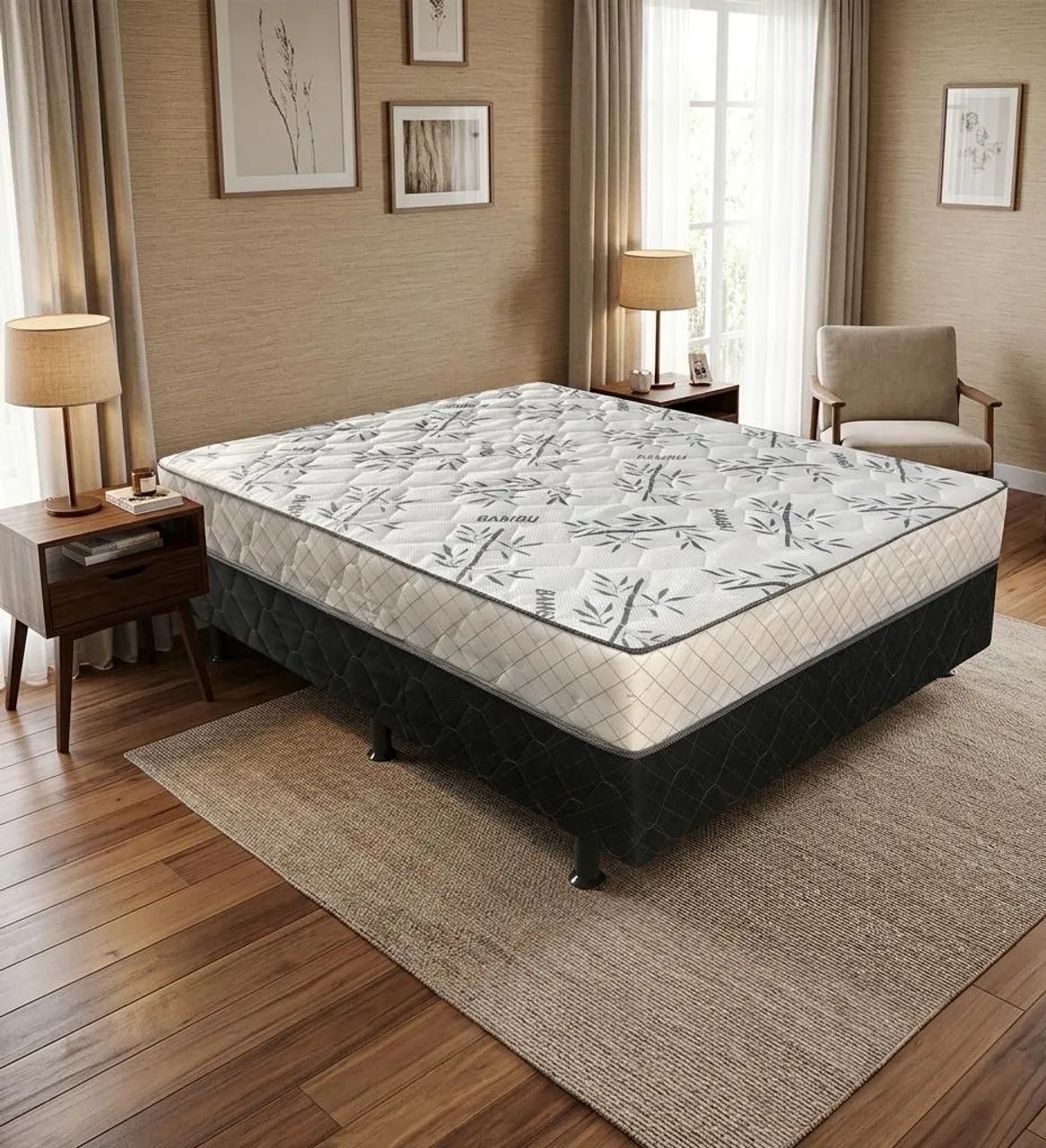 Cama Box Casal D28 Frete Grátis 