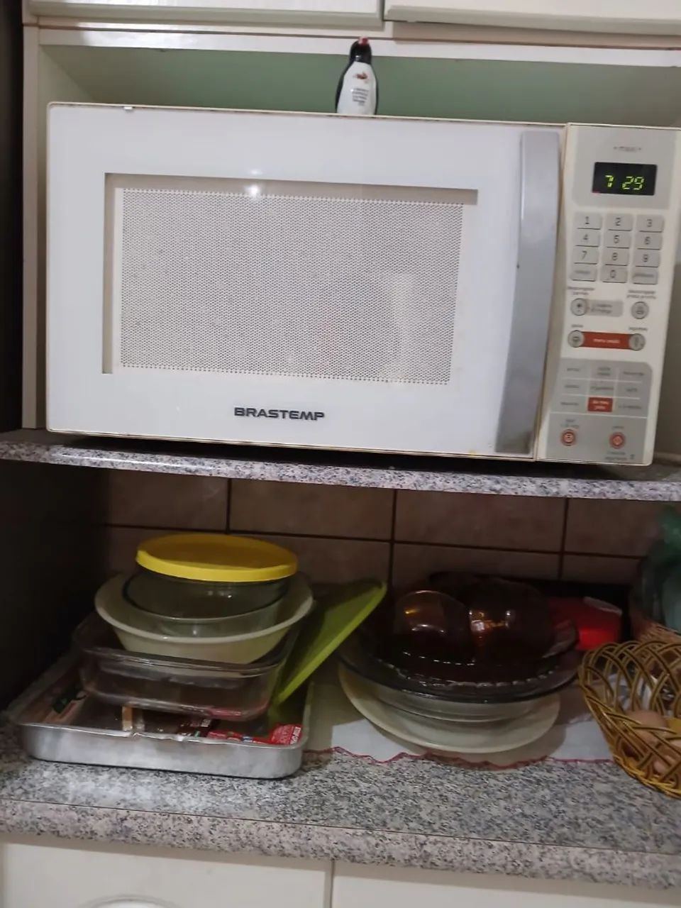 Microondas Brastemp 30 LT funcionando 