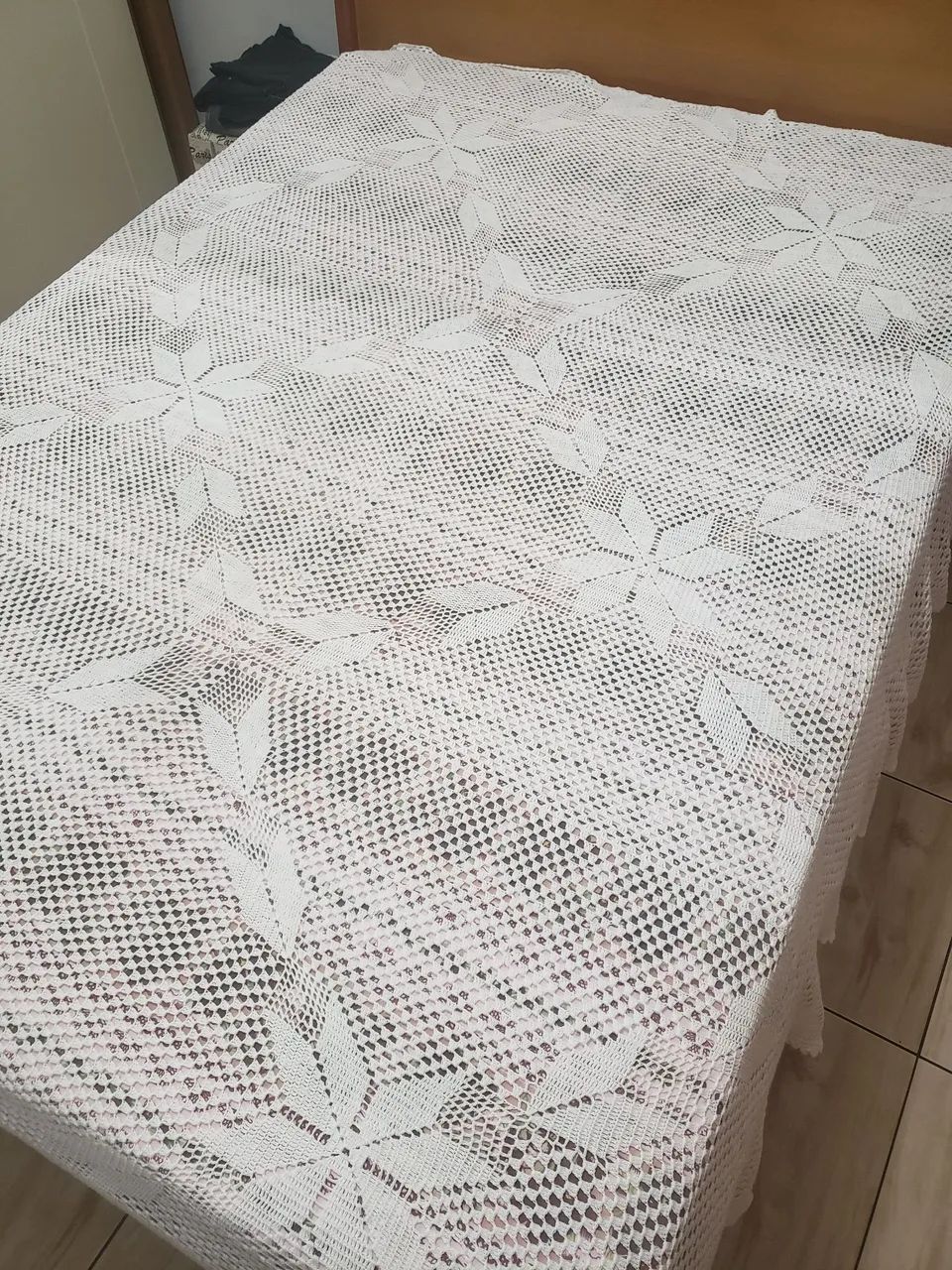 Colcha em crochê 