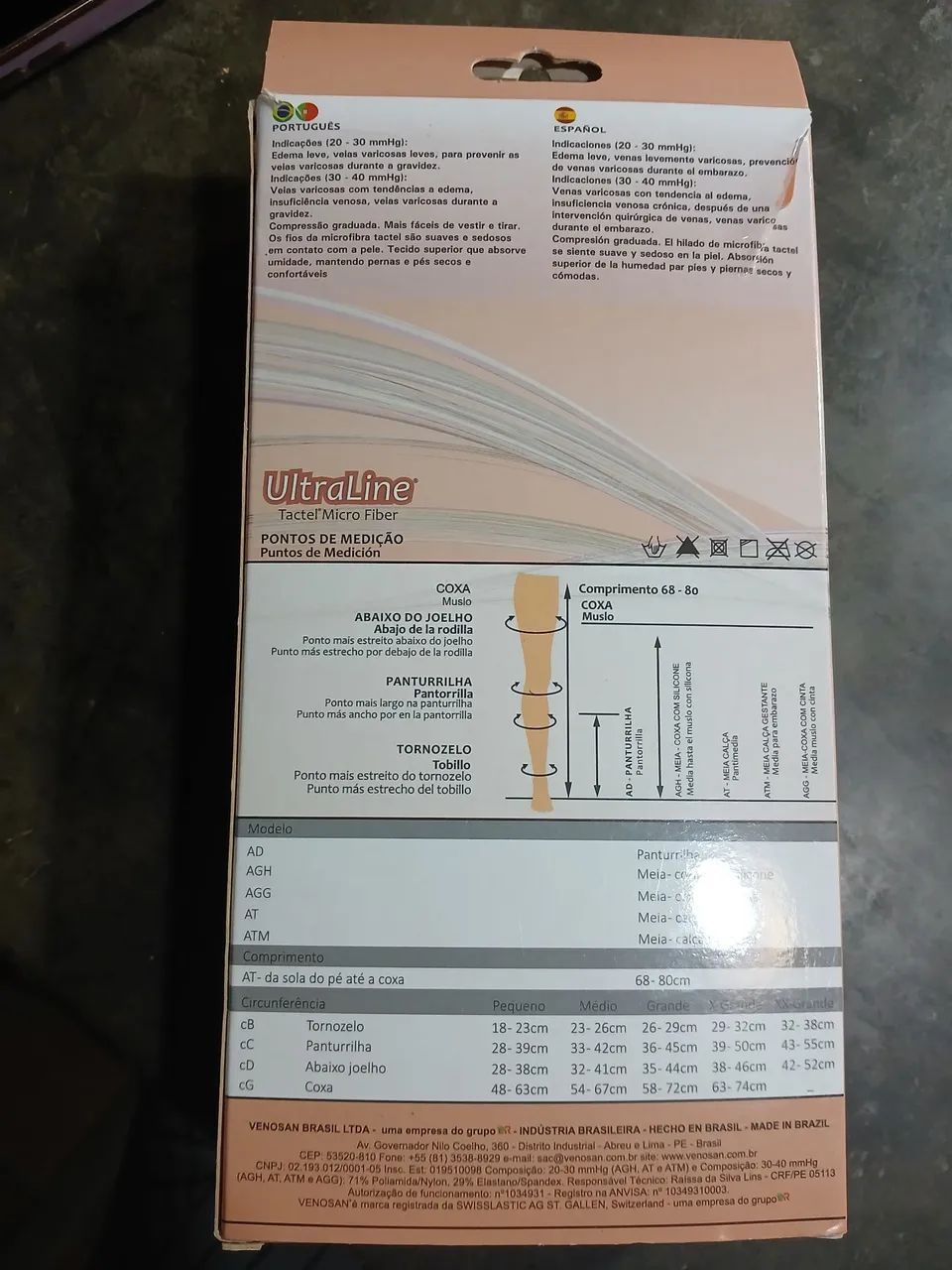 Meia Calça Compressiva Venosan Ultraline - Foto 2