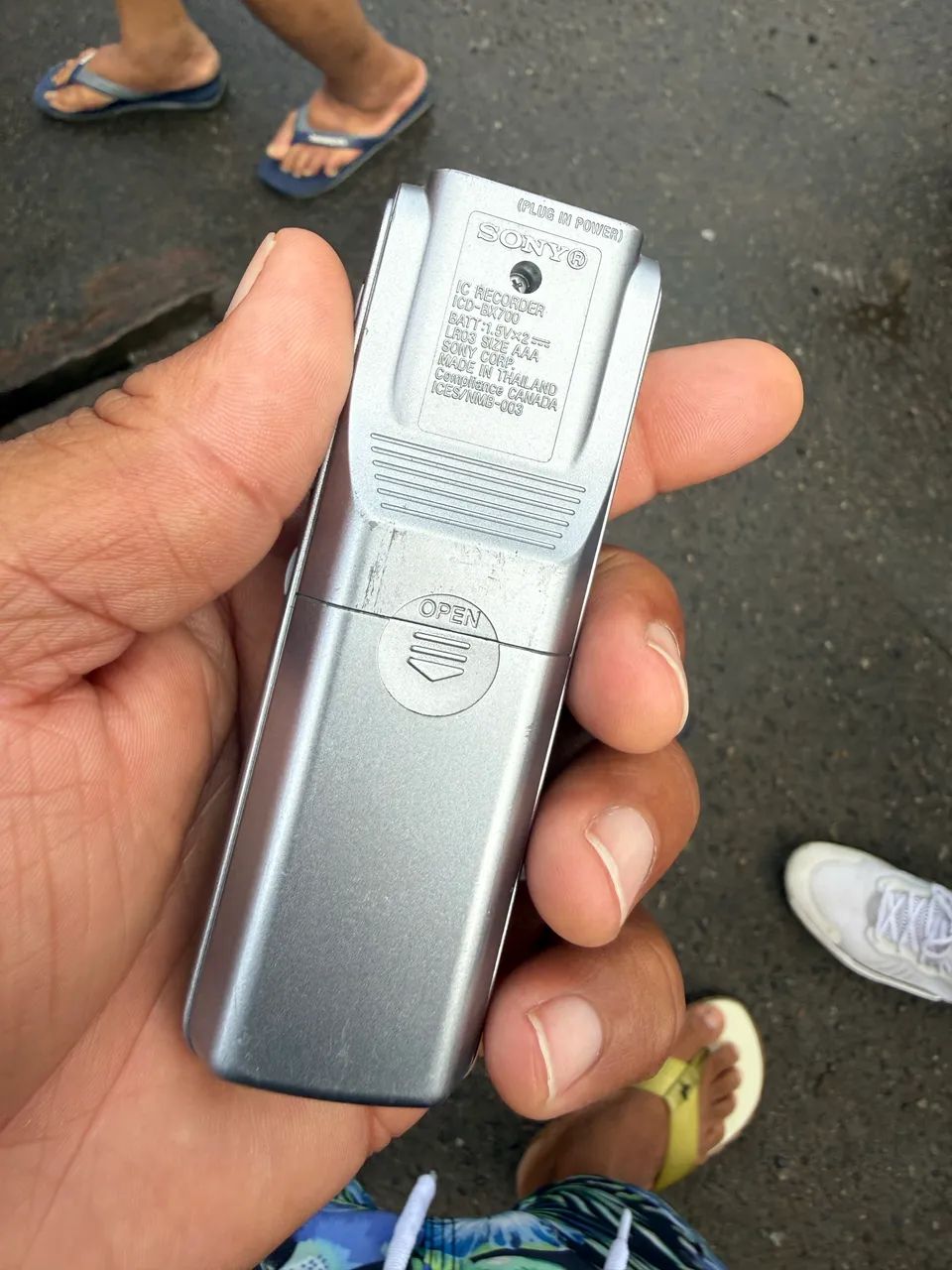 Gravador de áudio 