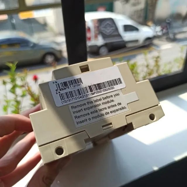 Micro Controlador Lógico Programável CLP WEG CLIC02 com Manual e Cabo - Foto 5