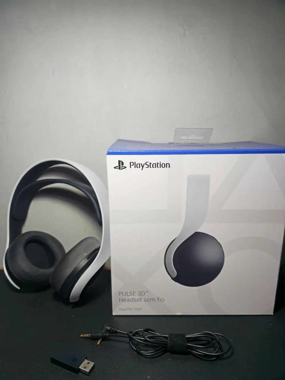 Fone Pulse 3D sem fio Playstation